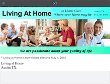 Tablet Screenshot of livingathome.us